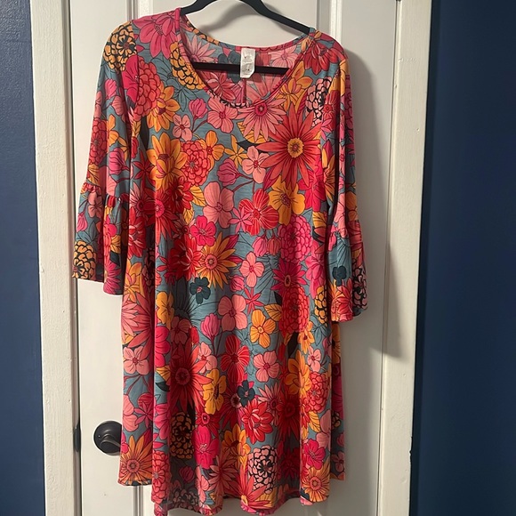 Print Dress SZ M - Picture 1 of 4